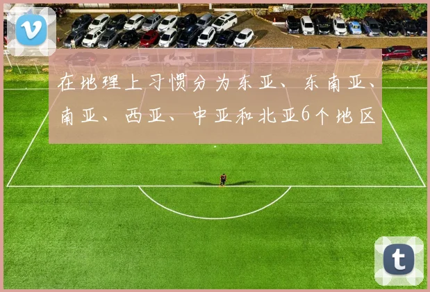 在地理上习惯分为东亚、东南亚、南亚、西亚、中亚和北亚6个地区